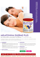 SUP Melatonina Duerme Plus 60 Cápsulas – Sueño Profundo y Reparador
