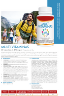 SUP Multivitaminas 60 Cápsulas – Energía, Inmunidad y Bienestar
